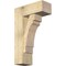 Ekena Millwork Merced Block Rough Sawn Bracket w/ Offset Brace, Douglas Fir, 8"W x 20"D x 32"H BKT0806X20X32MRC05RDF - alternate 1